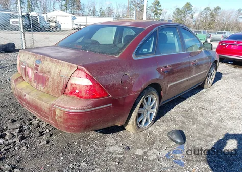 2005 Ford Five Hundred Limited из США, поврежденный, VIN 1FAHP28185G192585